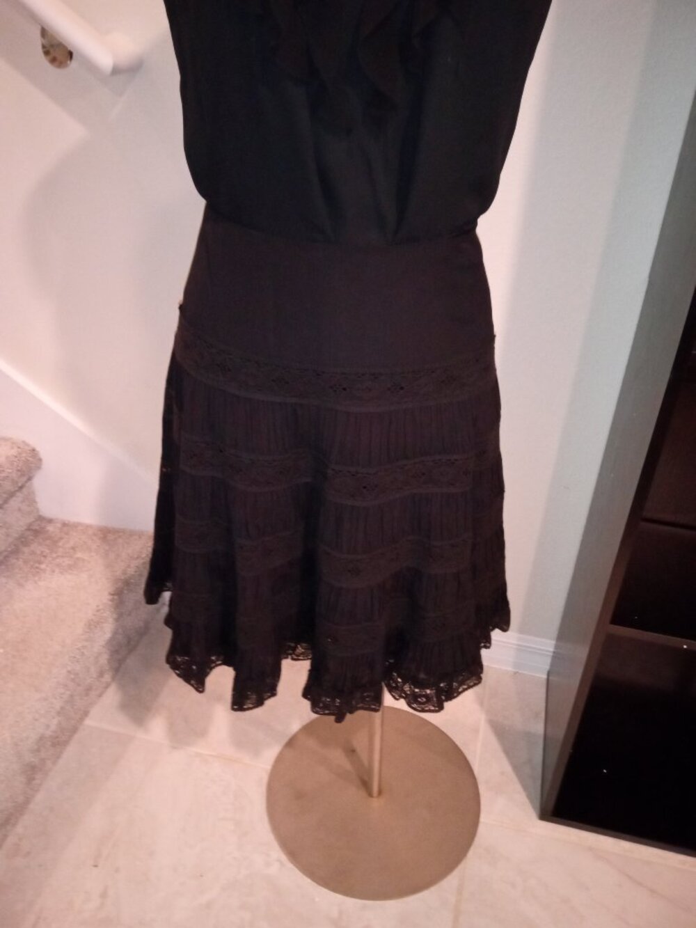 Black Lace Nanette Lepore Skirt